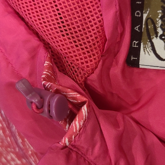 NWOT Coconut creek pink hooded windbreaker jacket - Picture 4 of 7